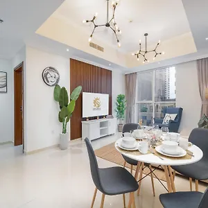  Appartamento Luxe Near Mall Burj Khalifa Pool Gym Parking